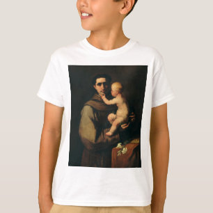 Saint Anthony of Padua Light of Padua Fine Art T-Shirt