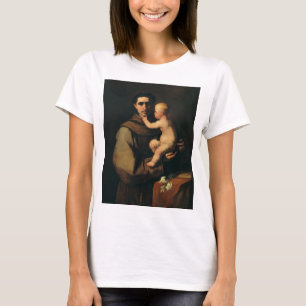 Saint Anthony of Padua Light of Padua Fine Art T-Shirt