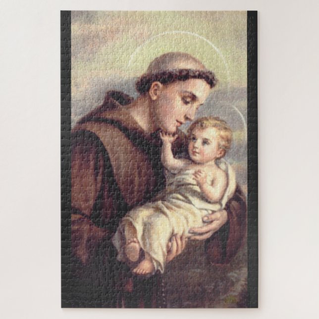 Saint Anthony of Padua Patron of Lost Things Jigsaw Puzzle (Vertical)