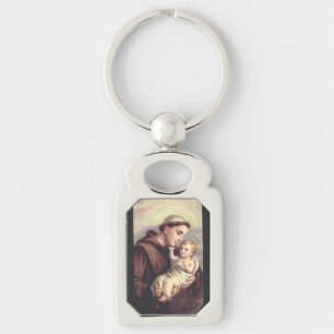 Saint Anthony of Padua Patron of Lost Things Key Ring