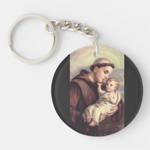 Saint Anthony of Padua Patron of Lost Things Key Ring