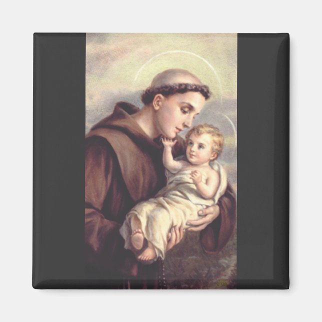 Saint Anthony of Padua Patron of Lost Things Magnet (Front)
