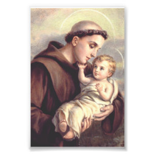 Saint Anthony of Padua Patron of Lost Things Photo Print