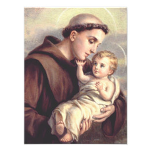 Saint Anthony of Padua Patron of Lost Things Photo Print
