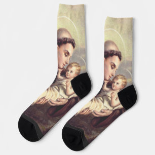 Saint Anthony of Padua Patron of Lost Things Socks