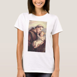 Saint Anthony of Padua Patron of Lost Things T-Shirt