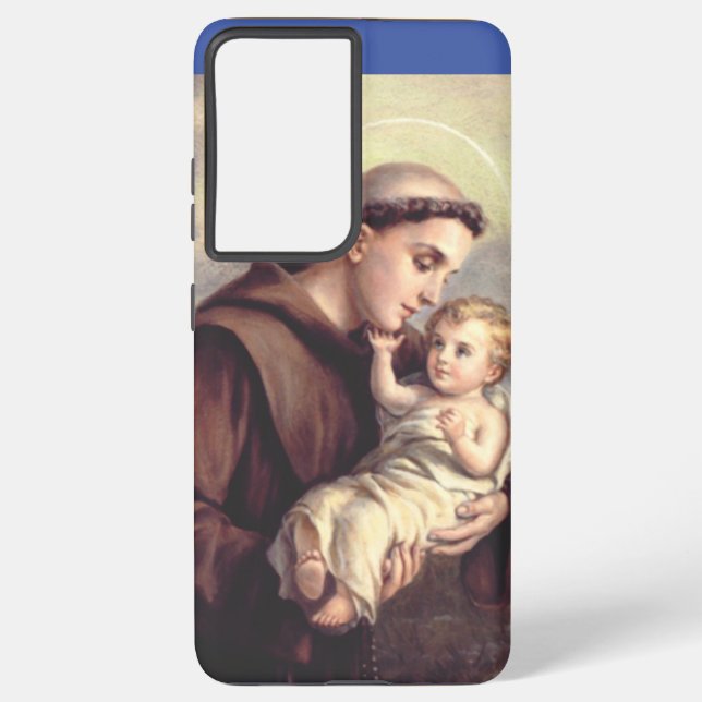 Saint Anthony of Padua Samsung Galaxy S21 Ultra Case (Back)