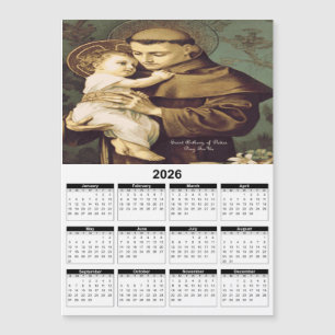 Saint Anthony Padua 2026 Calendar
