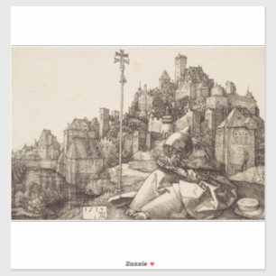 Saint Anthony Reading by Albrecht Durer