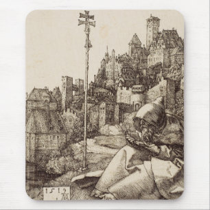 Saint Anthony Reading by Albrecht Durer Mouse Mat