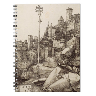 Saint Anthony Reading by Albrecht Durer Notebook