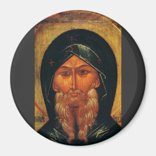 Saint Anthony the Great Orthodox Fine Art Magnet