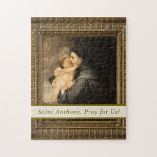Saint Anthony with Christ Child Puzzle