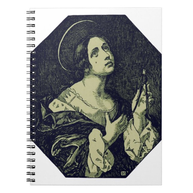 Saint Apollonia Virgin and Martyr Notebook (Front)