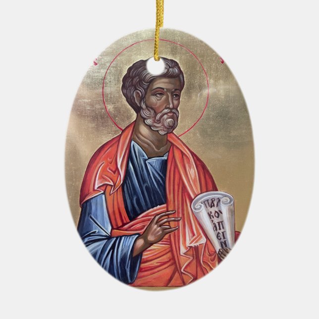 Saint Apostles Peter and Paul Ceramic Tree Decoration (Front)