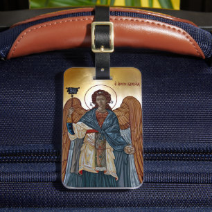 Saint Archangel Gabriel Luggage Tag