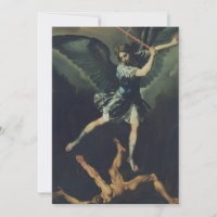 Saint Archangel Michael defeats the devil