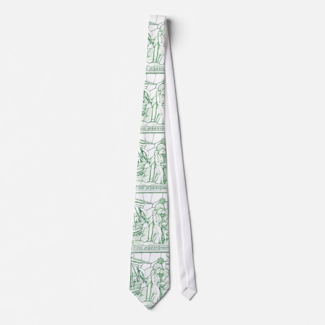 Saint Armel Holy man from Brittany Tie (Front)