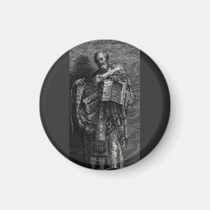 Saint Athanasius of Alexandria Graphic Art Magnet