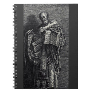 Saint Athanasius of Alexandria Graphic Art Notebook
