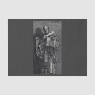 Saint Athanasius of Alexandria Graphic Art Tissue Paper