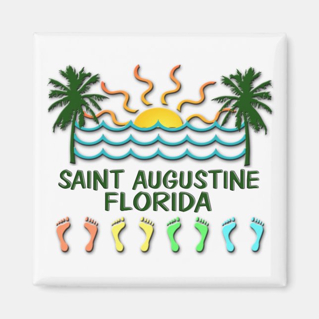 Saint Augustine Florida Magnet (Front)