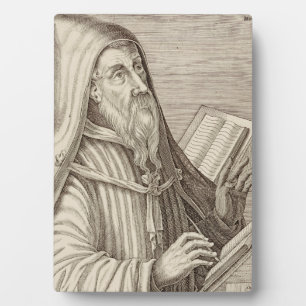 Saint Augustine of Hippo Doctor of the Church Plaque