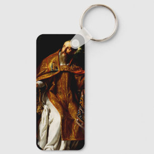 Saint Augustine of Hippo Key Ring