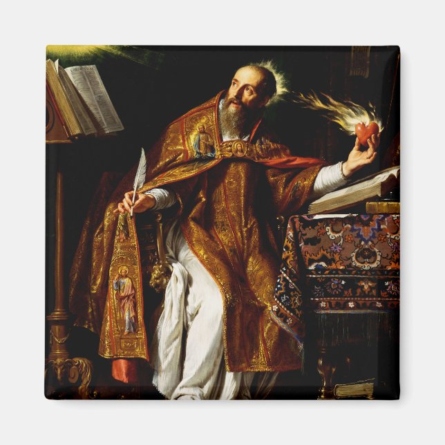 Saint Augustine of Hippo Magnet (Front)