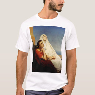Saint Augustine & Saint Monica Art Print T-Shirt