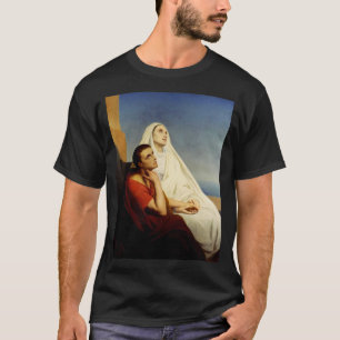 Saint Augustine & Saint Monica Art Print T-Shirt