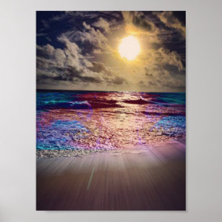 Saint Augustine Sunset Beach Poster