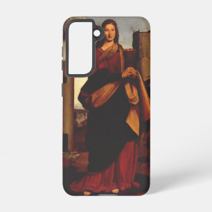 Saint Barbara by Giovanni Antonio Boltraffio Samsung Galaxy Case