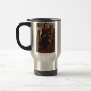 Saint Barbara by Giovanni Antonio Boltraffio Travel Mug