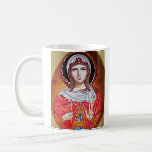 Saint Barbara Coffee Mug (Left)