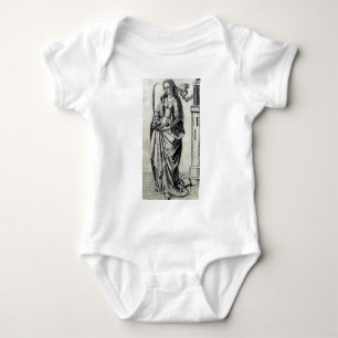 Saint Barbara of the Tower Sacred Graphic Art Baby Bodysuit