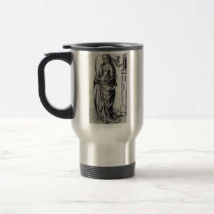 Saint Barbara of the Tower Sacred Graphic Art Travel Mug