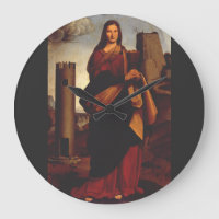 Saint Barbara Sacred Icon Graphic Art