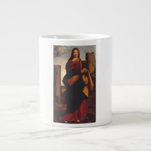 Saint Barbara Sacred Icon Graphic Art Large Coffee Mug