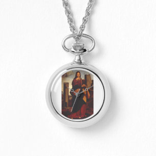 Saint Barbara Sacred Icon Graphic Art Watch