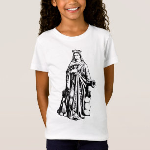 Saint Barbara the Great Martyr Sacred Graphic Art T-Shirt