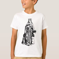 Saint Barbara the Great Martyr Sacred Graphic Art
