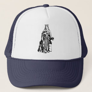 Saint Barbara the Great Martyr Sacred Graphic Art Trucker Hat
