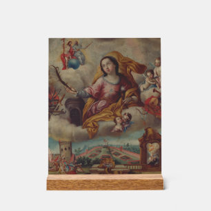 Saint Barbara Virgin and martyr Acrylic Sign