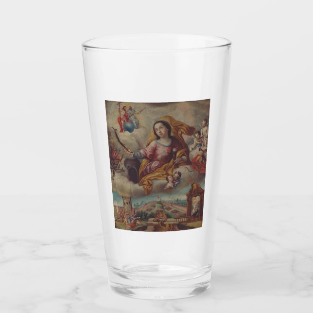 Saint Barbara Virgin and martyr Glass (Front)