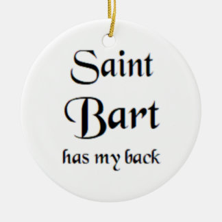 saint bart ceramic tree decoration