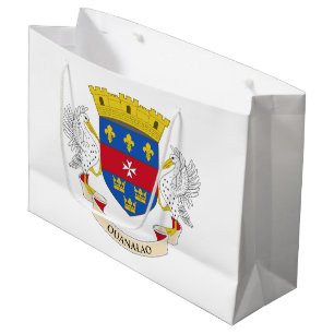 Saint Barthélemy Flag Large Gift Bag