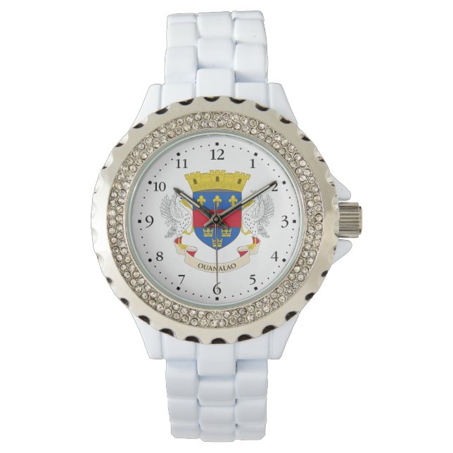 Saint Barthélemy Flag Watch (Front)