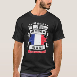 Saint Barthelemy In My Head T-Shirt