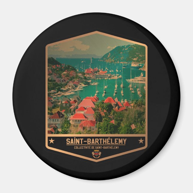 Saint Barthélemy Magnet (Front)